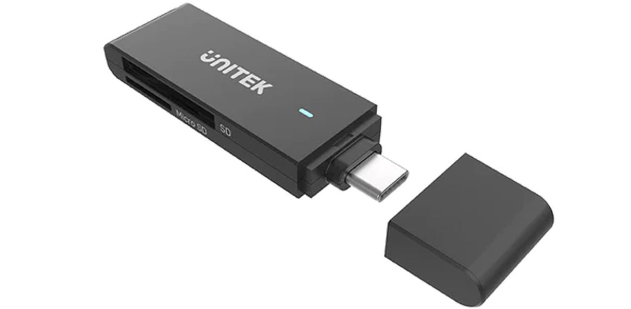 Czytnik Unitek USB-C - SD/microSD