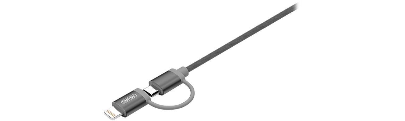 Unitek Y-C4031GY Kabel microUSB / Lightning