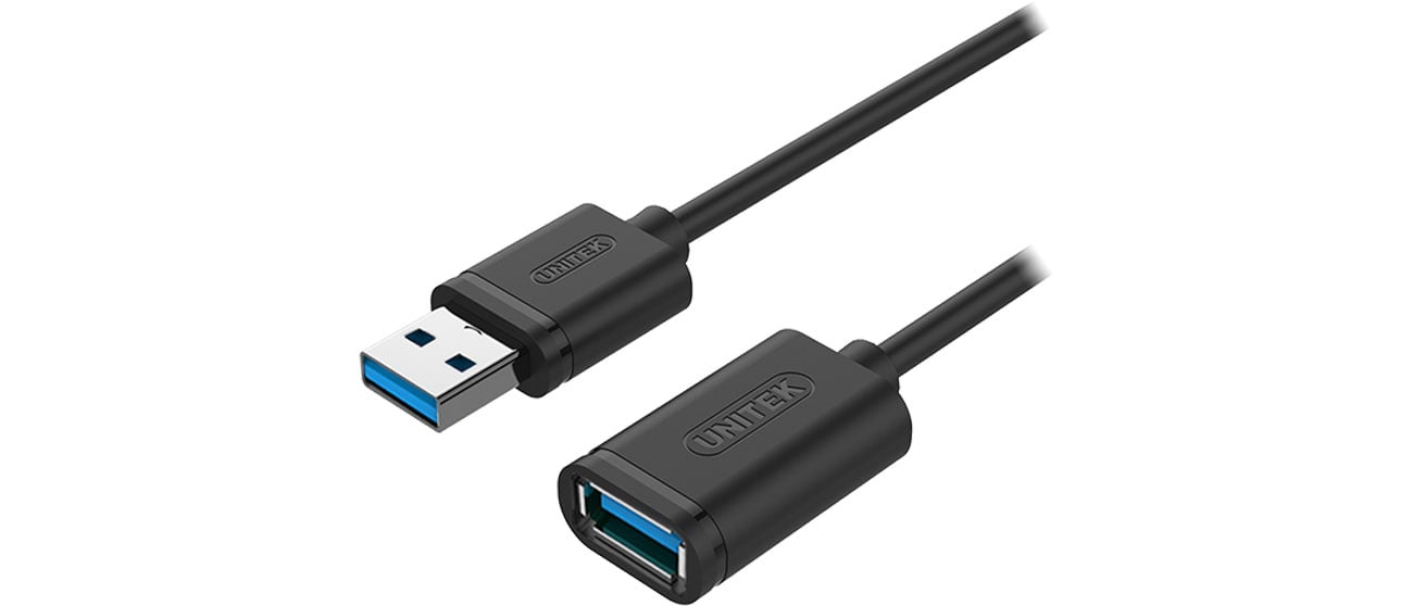 Kabel USB Unitek Verlängerungskabel USB 3.0 AM-AF 1,5m Y-C458GBK