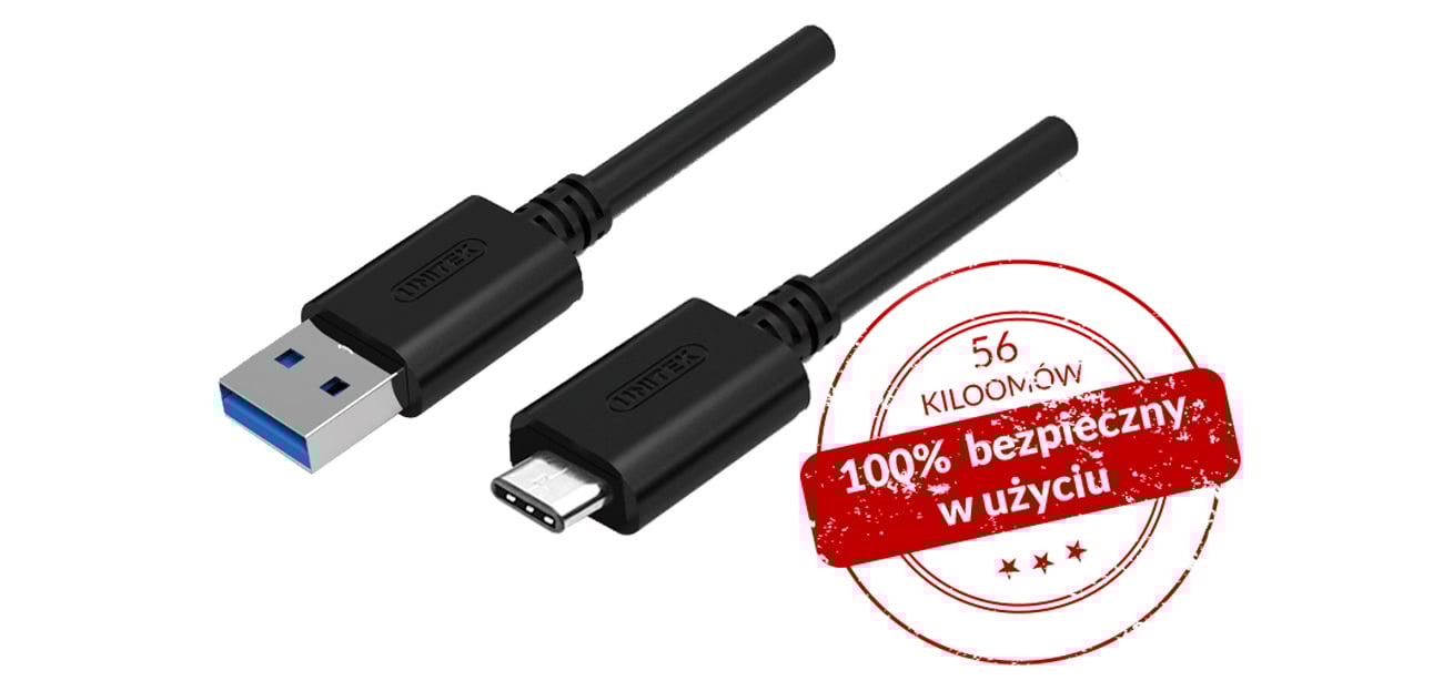 Kabel USB Unitek Y-C474BK+
