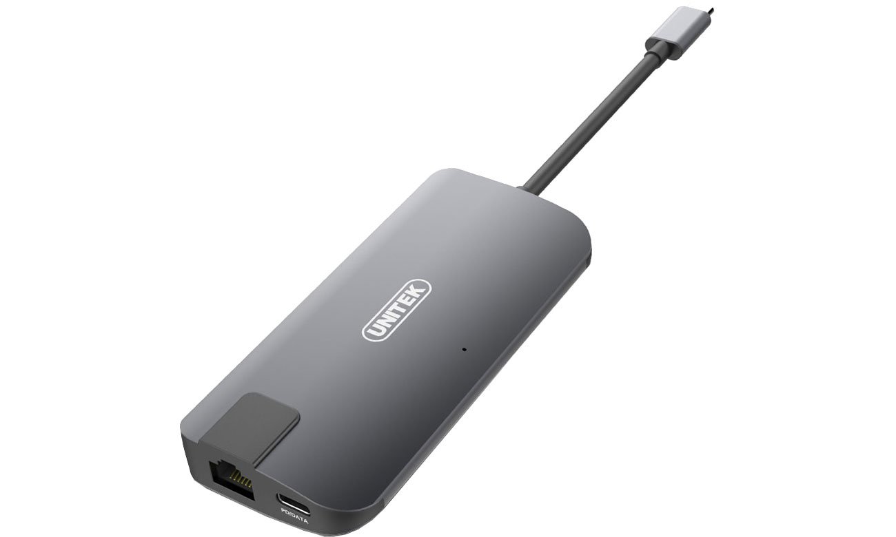 Unitek Stacja dokująca USB-C (PD, HDMI, Ethernet, USB) Y-DK09016
