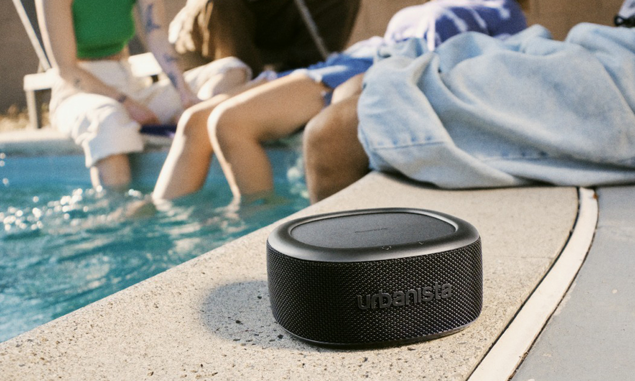 Głośnik przenośny Urbanista Malibu Midnight Black - Grafika lifestyle