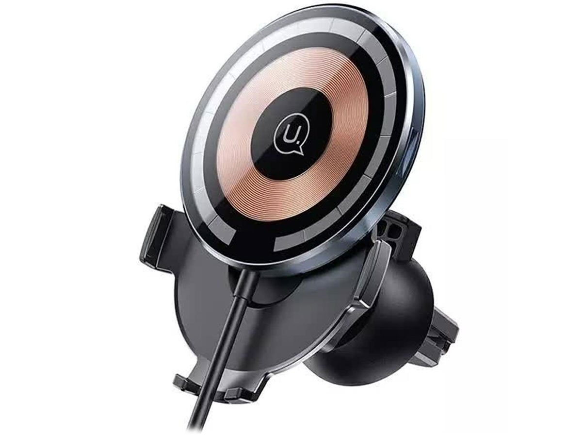 USAMS Uchwyt indukcyjny 15W 2w1 magnetyczny do kratki wentylacyjne