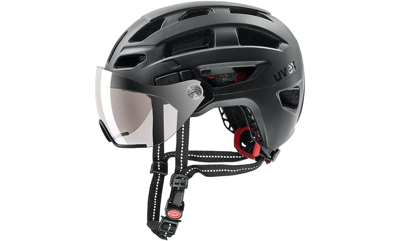 Kask ochronny UVEX Finale Visor Czarny 52-57 cm
