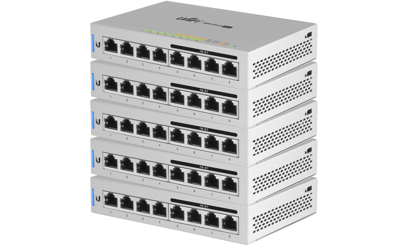 Przełącznik Ubiquiti 8p US-8-60W (5 szt.)