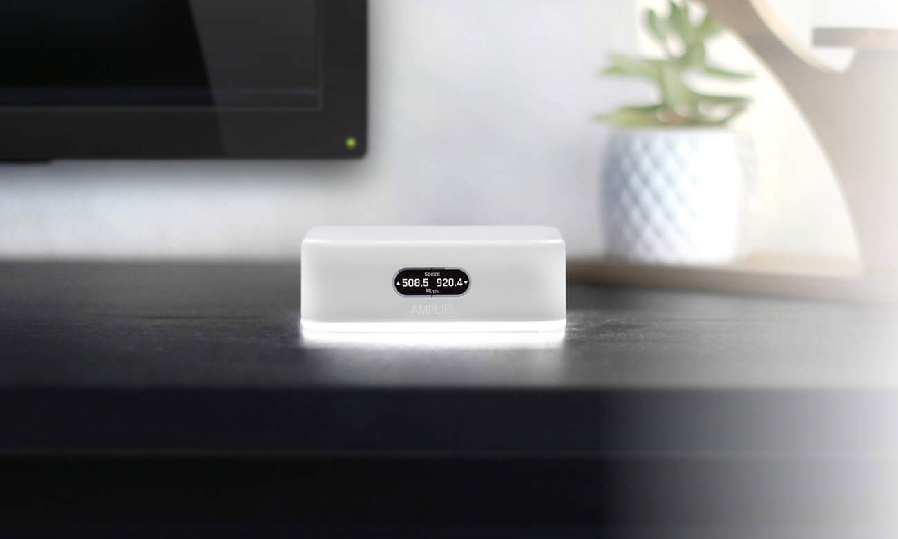 Ubiquiti AmpliFi Instant Mesh Router - Podświetlenie, wyświetlacz