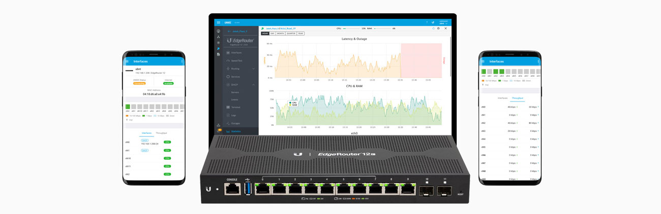 Ubiquiti EdgeRouter 12P - EdgeOS