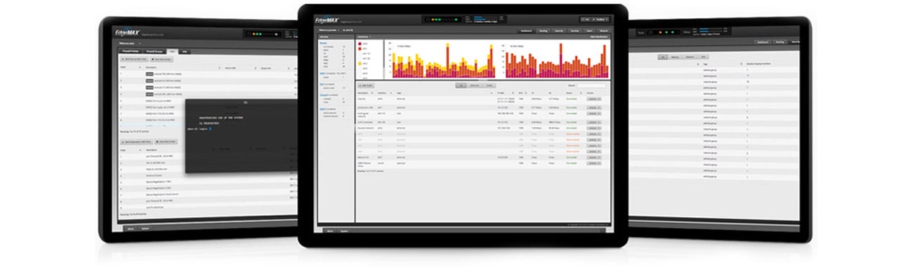 Ubiquiti EdgeRouter Lite intuicyjny interface