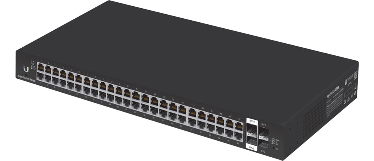 Switch Ubiquiti 52p EDGEswitch Lite 48x100/1000Mbit 2xSFP 2xSFP+ ES-48-LITE