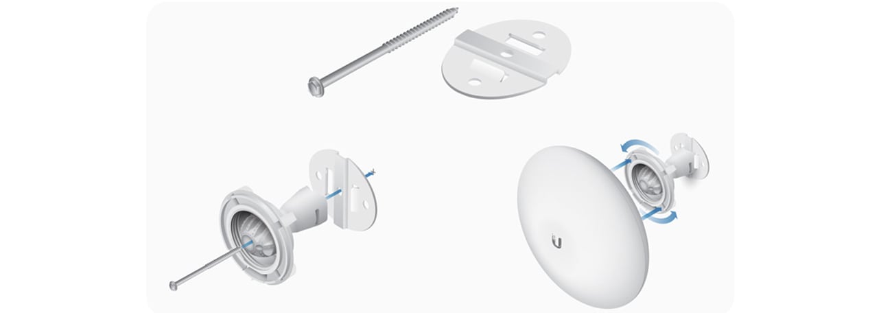 Most Wi-Fi Ubiquiti airMAX NanoBeam M5-16 16dBi 5GHz PoE