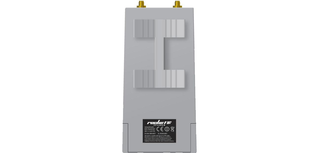 Ubiquiti Rocket M2 Titanium widok z tyłu
