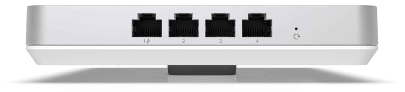 Trójzakresowy access point Wi-Fi 6 Ubiquiti U6 Enterprise In-Wall - Widok od dołu