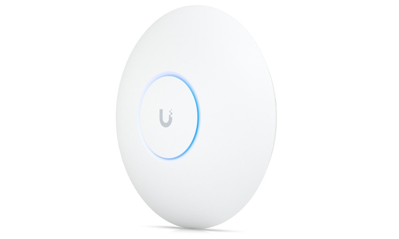 Wi-Fi 7 Zugangspunkt Ubiquiti U7 Pro - Frontansicht im Winkel