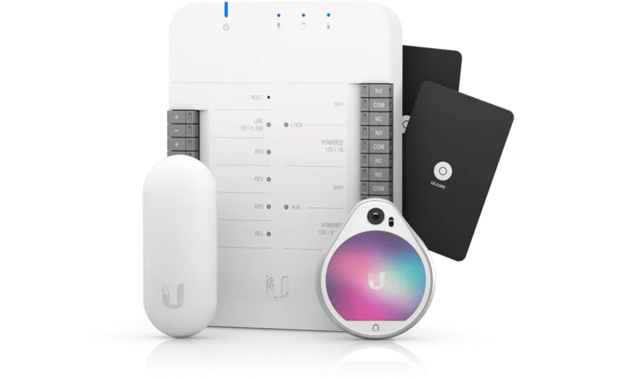 Zestaw startowy Ubiquiti UniFi Access Starter Kit - Widok ogólny