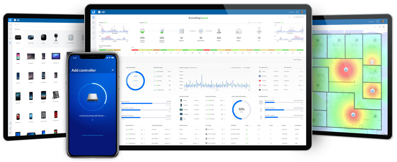 Oprogramowanie UniFi Software Defined Networking Controller
