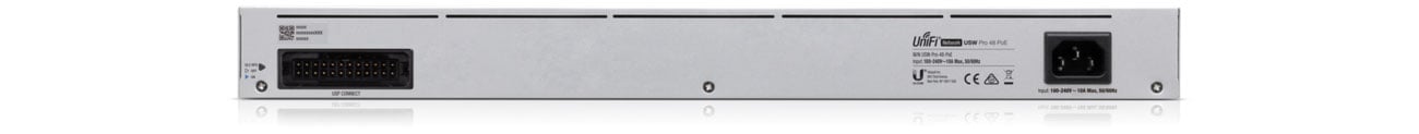 Switch Ubiquiti 52p USW-Pro-48-POE - Widok z tyłu