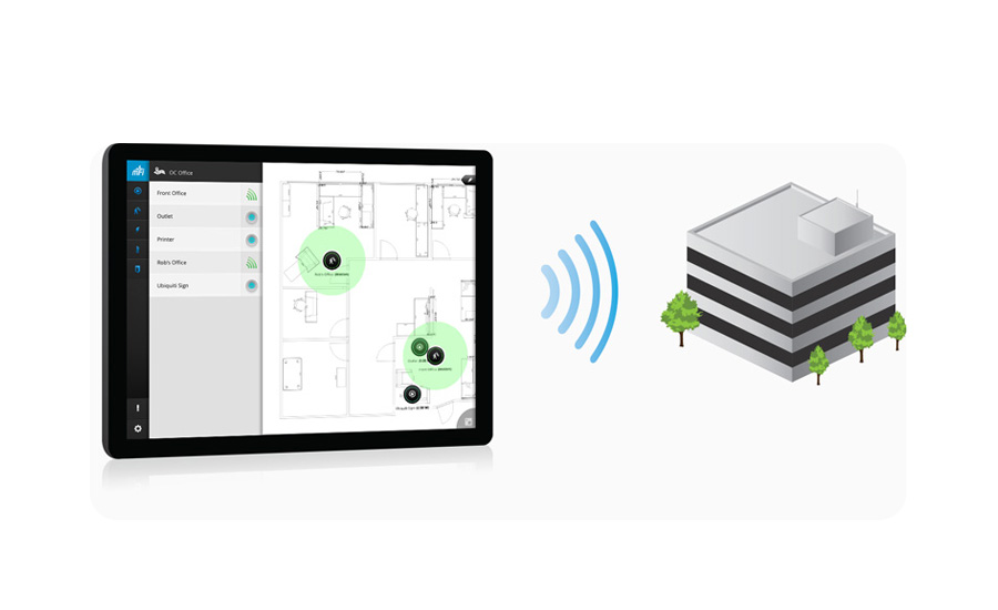 Listwa zasilająca Ubiquiti mPower PRO mFi, LAN, Wi-Fi 6 gn. zarządzalnych