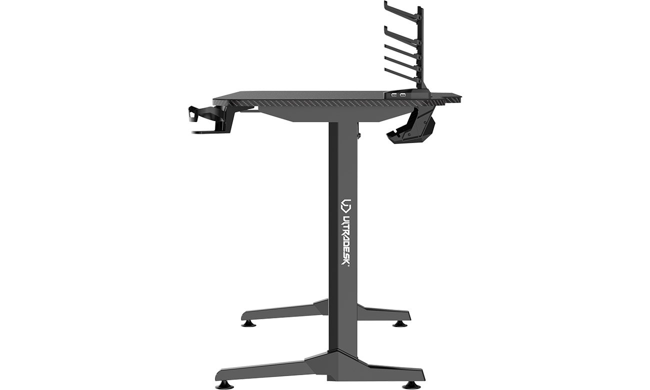 Biurko dla graczy Ultradesk FRAG czarne