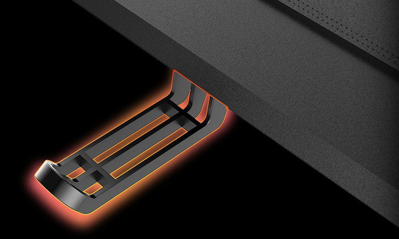 Elektryczny stelaż do biurka Uplift Frame - Uchwyt na słuchawki