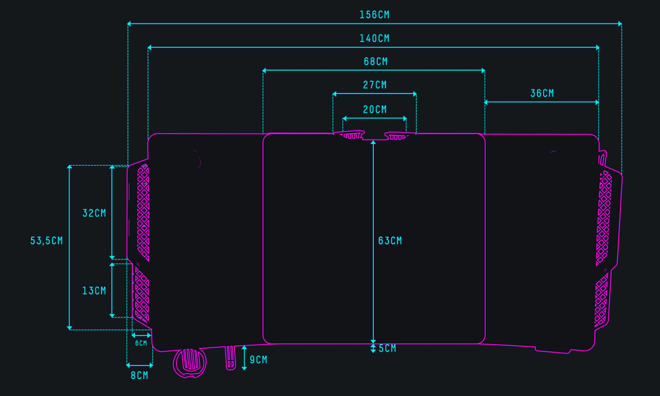 Ultradesk LEVEL LED RGB - ULTRADESK