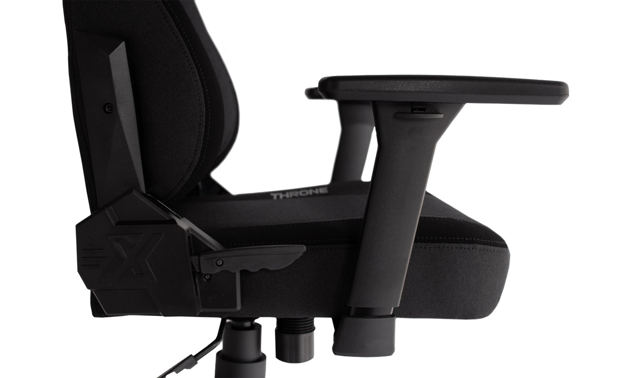 Fotel gamingowy Ultradesk Throne Kids - Szerokie i komfortowe siedzisko