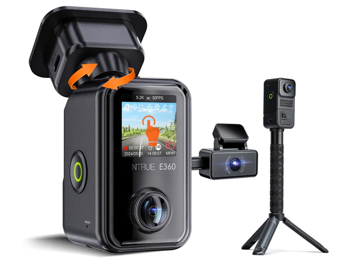 Dashcam Vantrue E360 ACE LTE 3CH (5K+2,7K+FullHD) - Allgemeine Ansicht