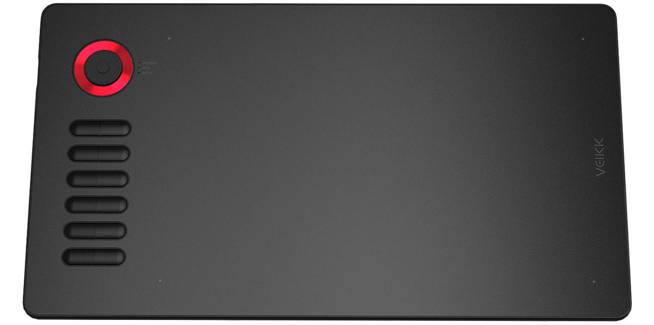Tablet graficzny Veikk A15 Pro Czarno-czerwony