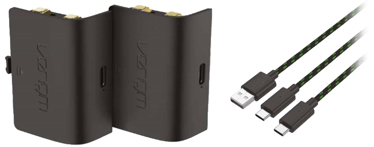 Podwójny akumulator + 3-metrowy kabel ładujący Venom do konsoli Xbox Series X