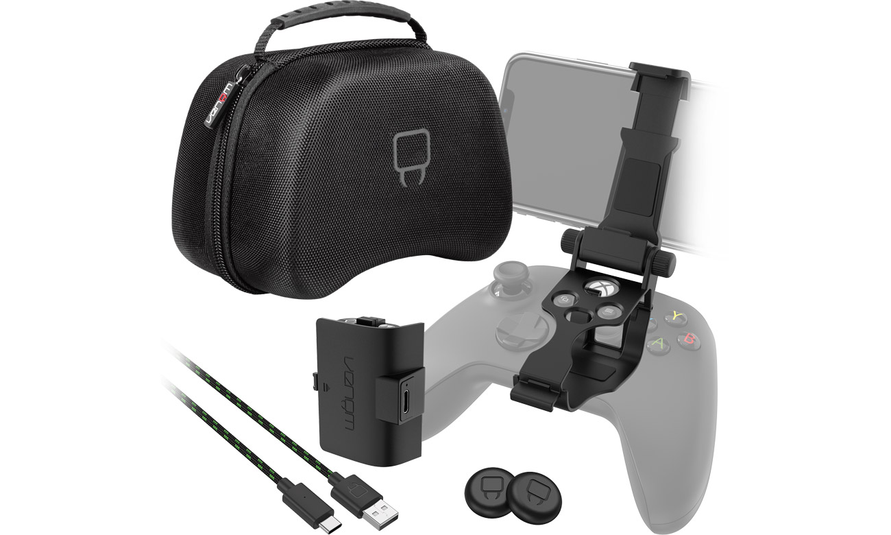 Zestaw podróżny do pada Xbox Series X|S / Xbox One Venom VS4830 - Zawartość
