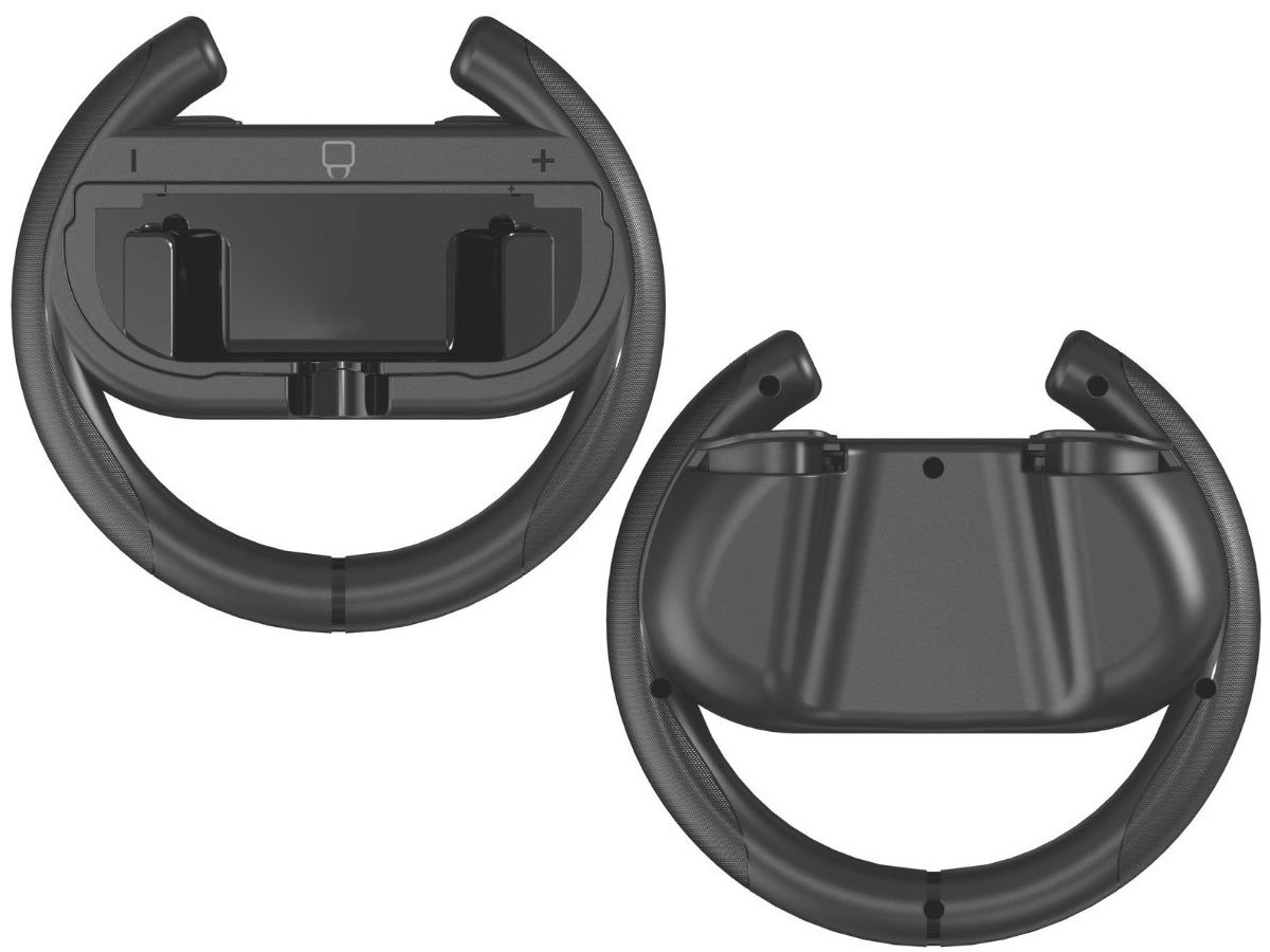 Kierownica Venom VS4934 do Nintendo Switch Joy-Con / Joy-Con 2 - Widok od przodu i od tyłu