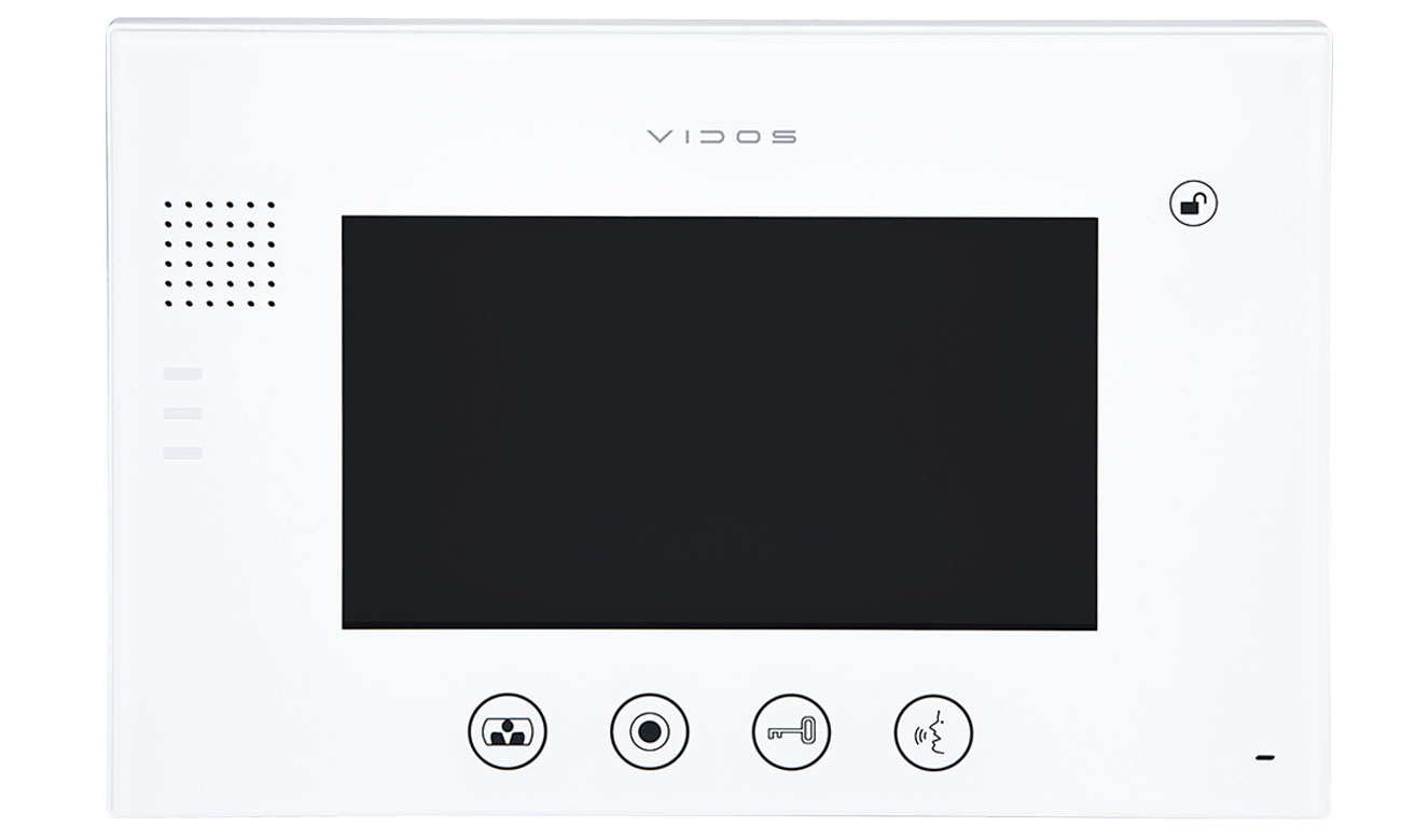 Monitor wideodomofonu z pamięcią Vidos M670W