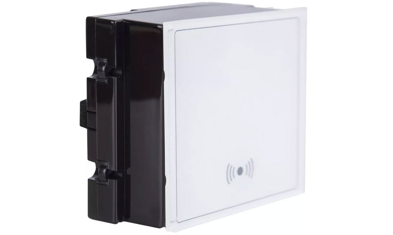 Moduł czytnika zbliżeniowego Vidos A1510-EM dla systemu Duo Multi - Widok od przodu i z boku