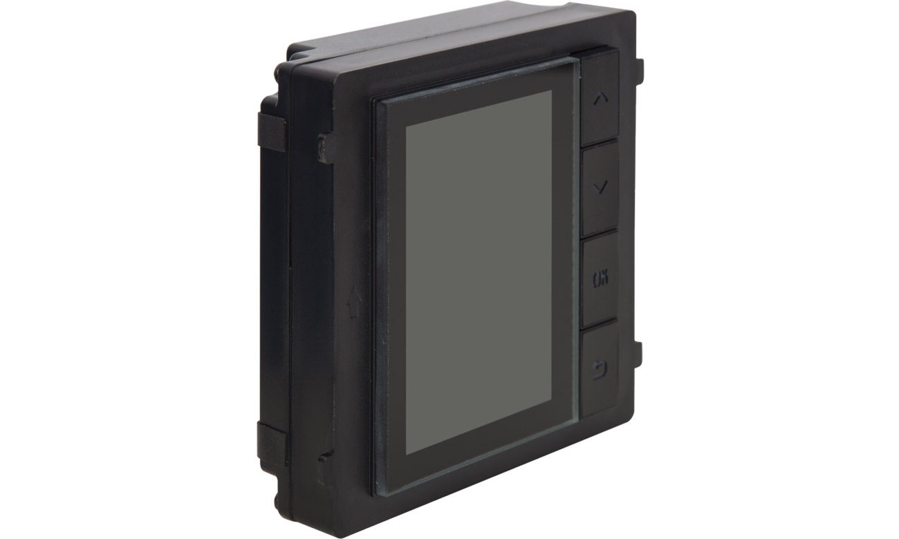 Moduł wyświetlacza LCD Vidos A2000-LCD dla systemu One - Widok od przodu i z boku