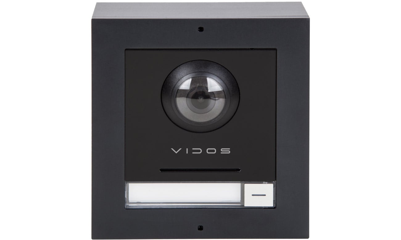 Natynkowa stacja bramowa IP Vidos S2101 - Widok od przodu