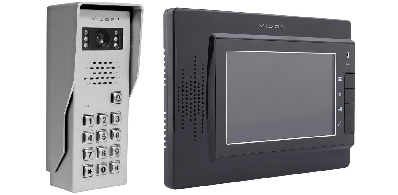 Zestaw analogowy S6S + M690W monitor i stacja bramowa
