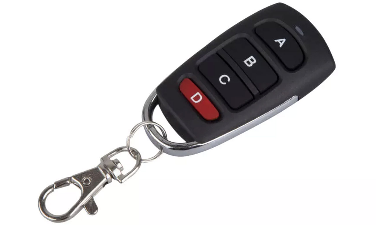 Czterokanałowy pilot do bramy automatycznej Vidos PL21 - Widok ogólny pod kątem