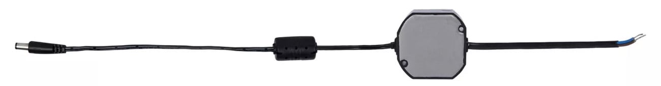 Zasilacz Vidos P12/12 - Widok ogólny z okablowaniem