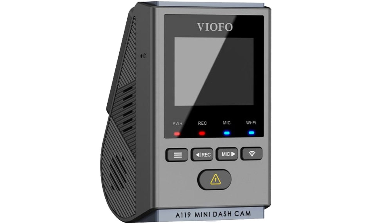 Wideorejestrator Viofo A119 MINI-G - Widok od strony ekranu pod kątem
