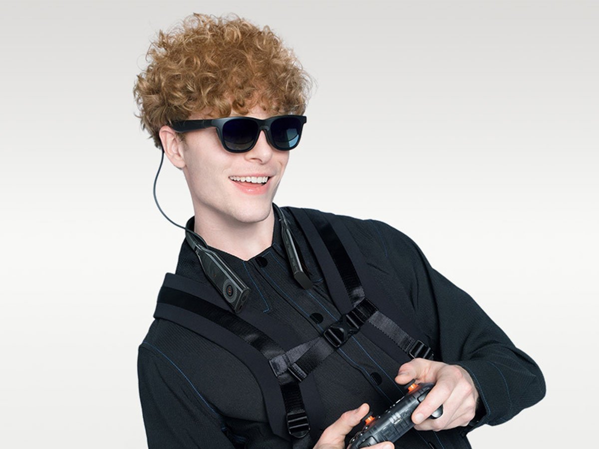 Opaska na szyję Viture Pro Neckband - Grafika lifestyle