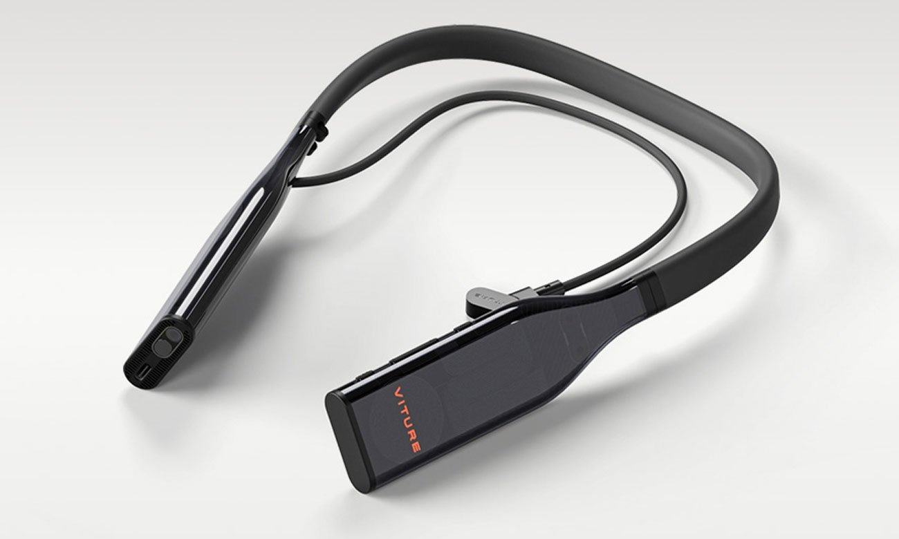 Opaska na szyję Viture Pro Neckband - Widok ogólny, grafika z tłem