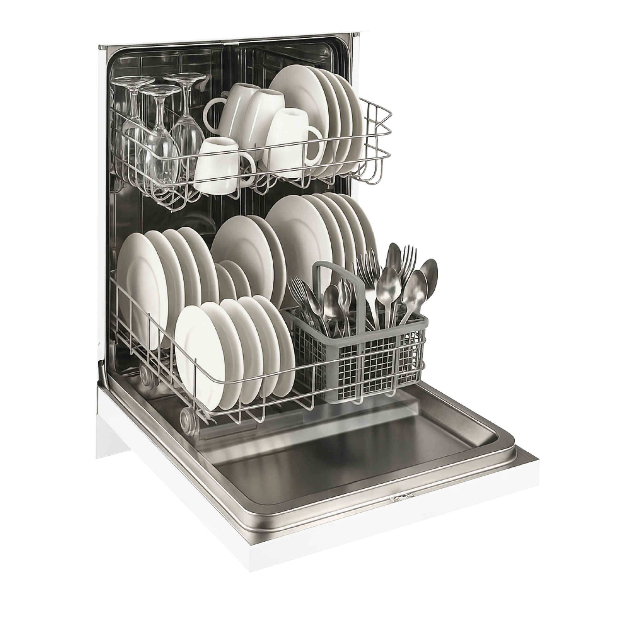 Wnętrze zmywarki VIVAX DW-601262CL
