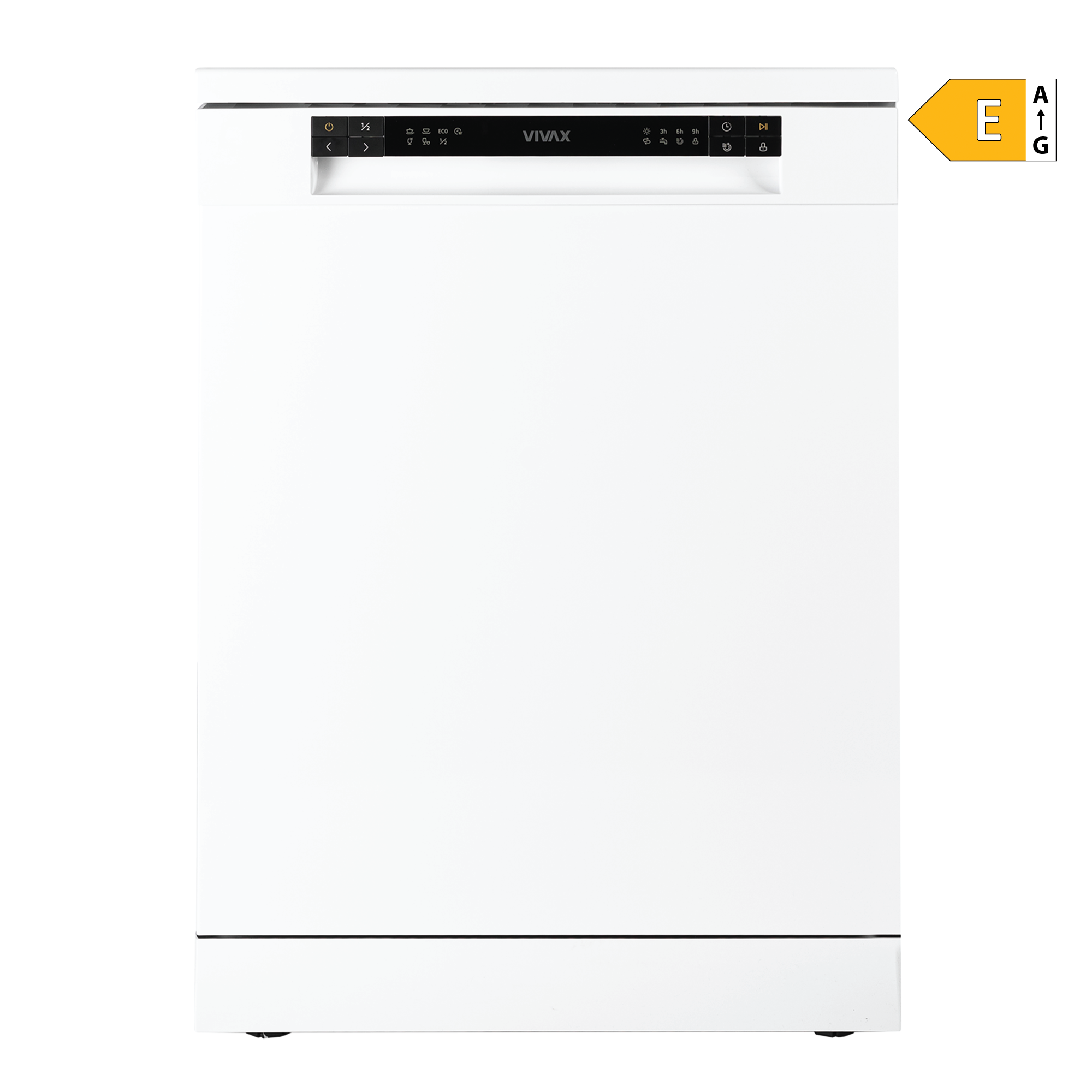 Programy i funkcje zmywarki VIVAX DW-601262CL
