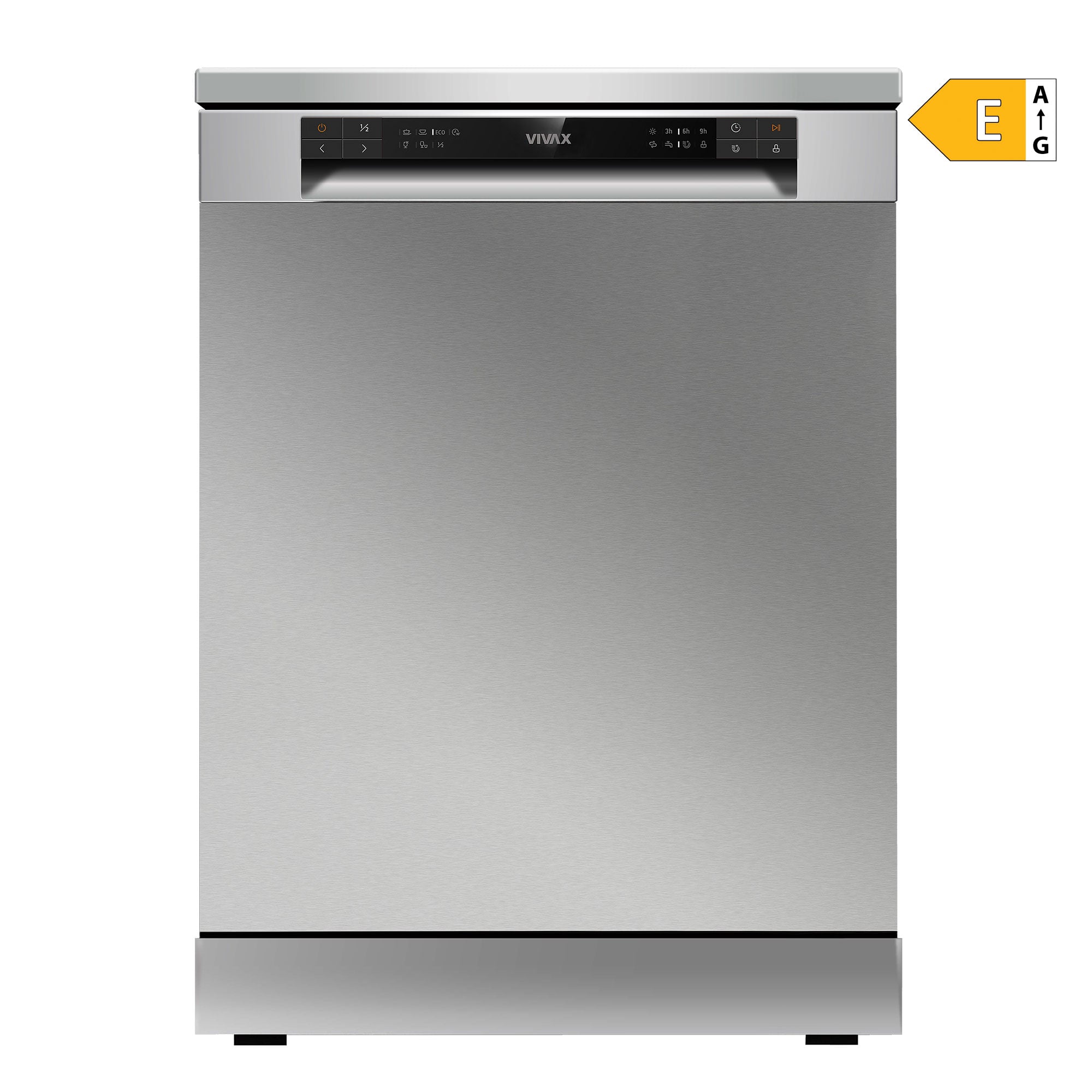 Wnętrze zmywarki VIVAX DW-601262CL X