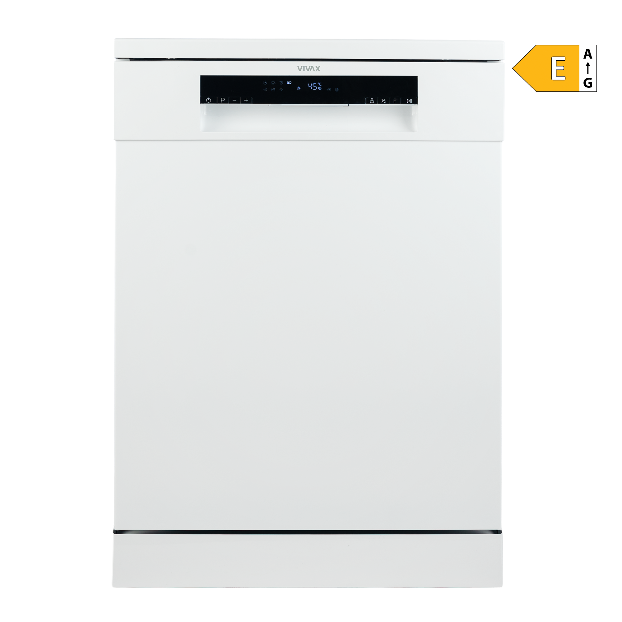 Wnętrze zmywarki VIVAX DW-601472C