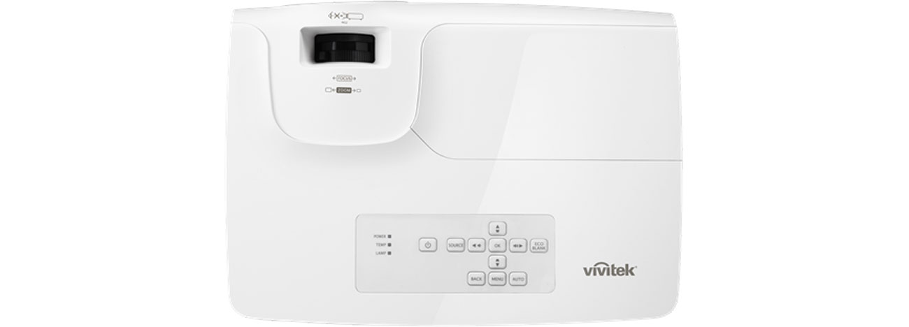 Projektor Vivitek DX263 Sterowanie, widok od góry