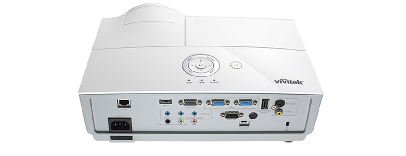 Vivitek DX881ST Złącza