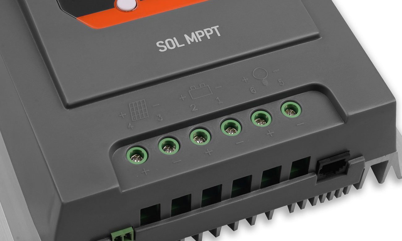 Regulator solarny SOL MPPT 30A (100V) 12/24V + LCD + BLUETOO