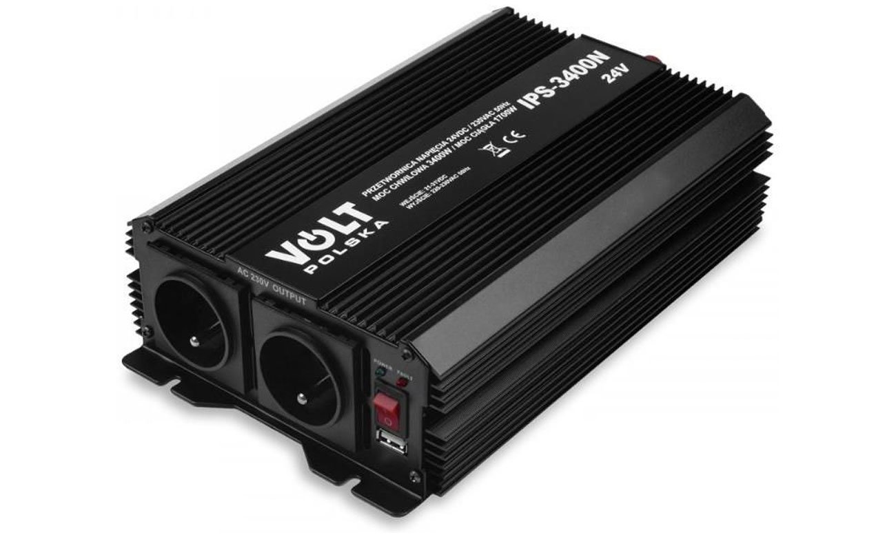 VOLT IPS 3400 N 24/230V (1700/3400W) + USB