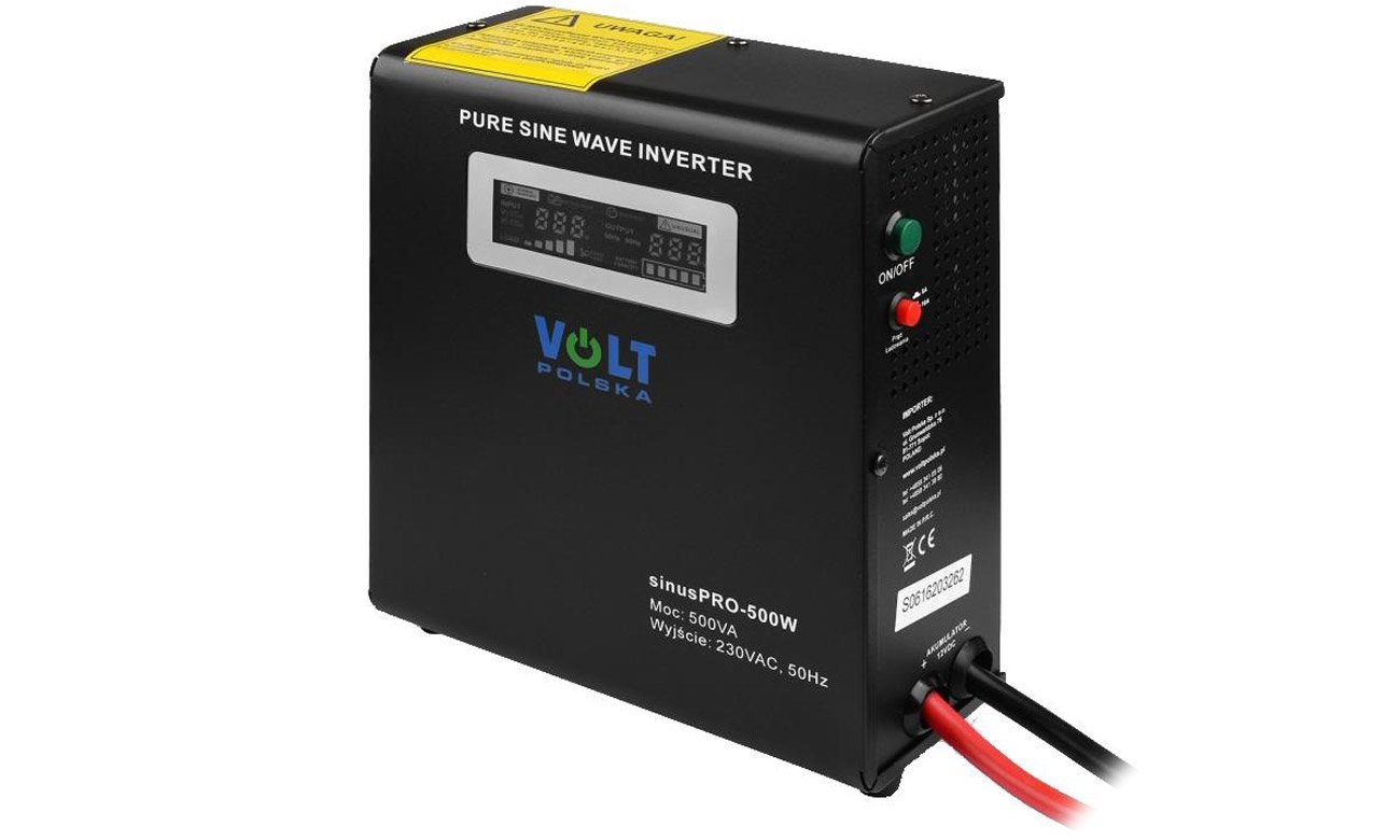Zasilacz awaryjny Volt SINUS PRO 500 W 12/230V (350VA/500W)