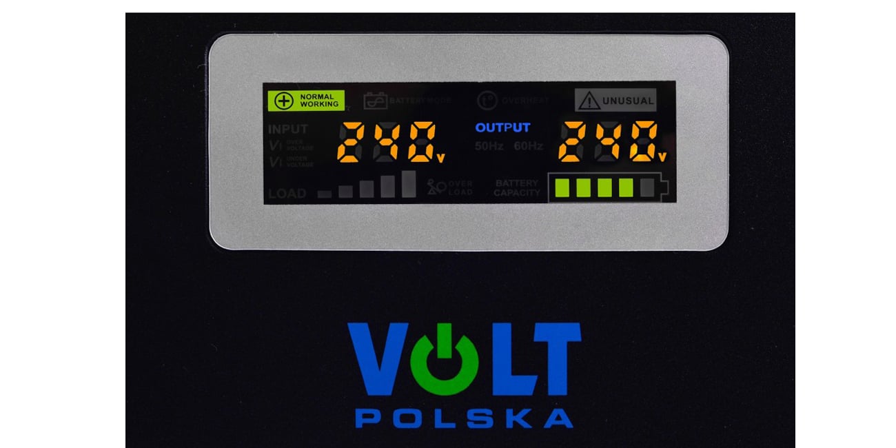 Volt SINUS PRO wyświetlacz